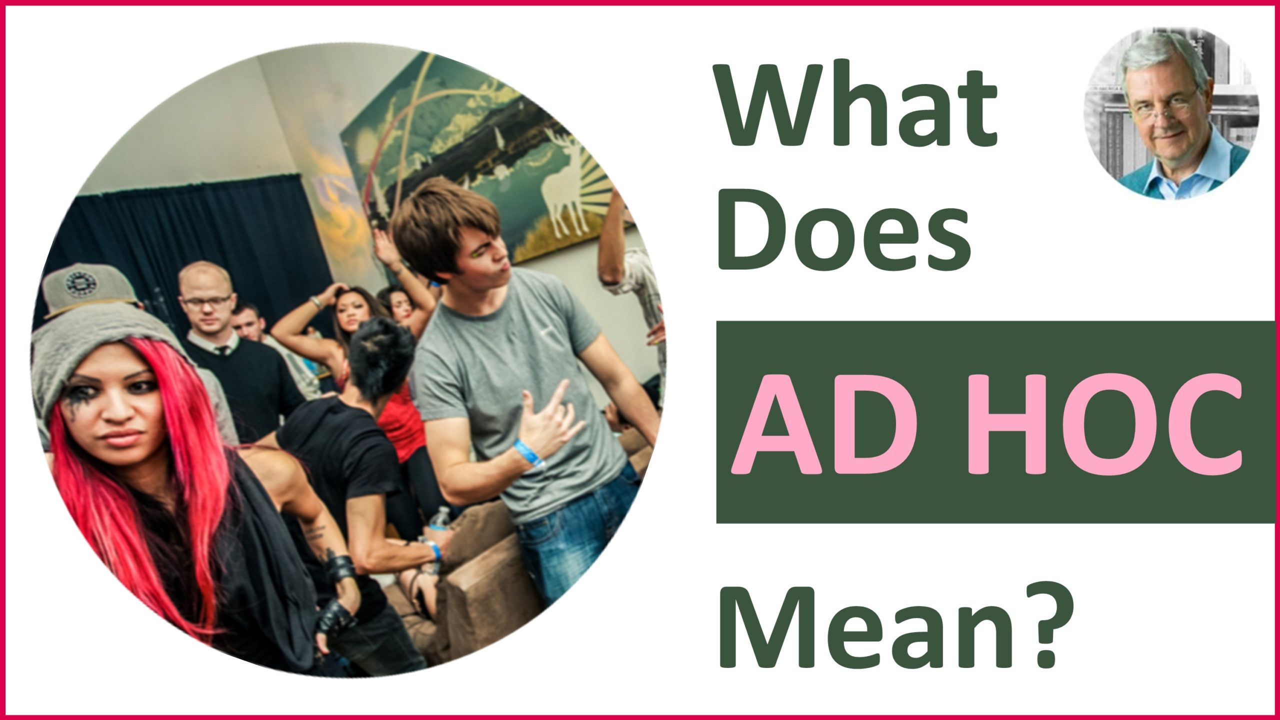 meaning of ad hoc