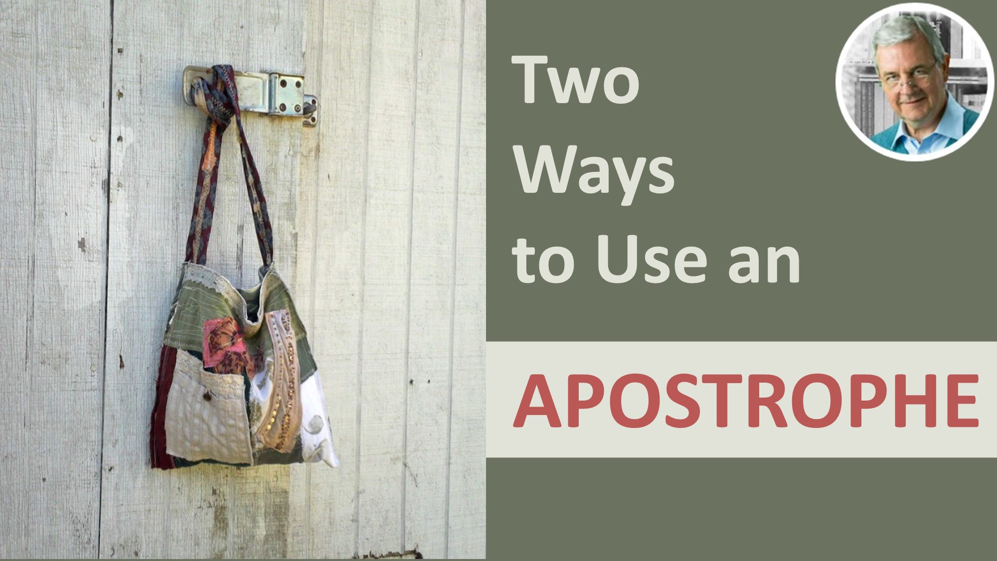 when to use an apostrophe
