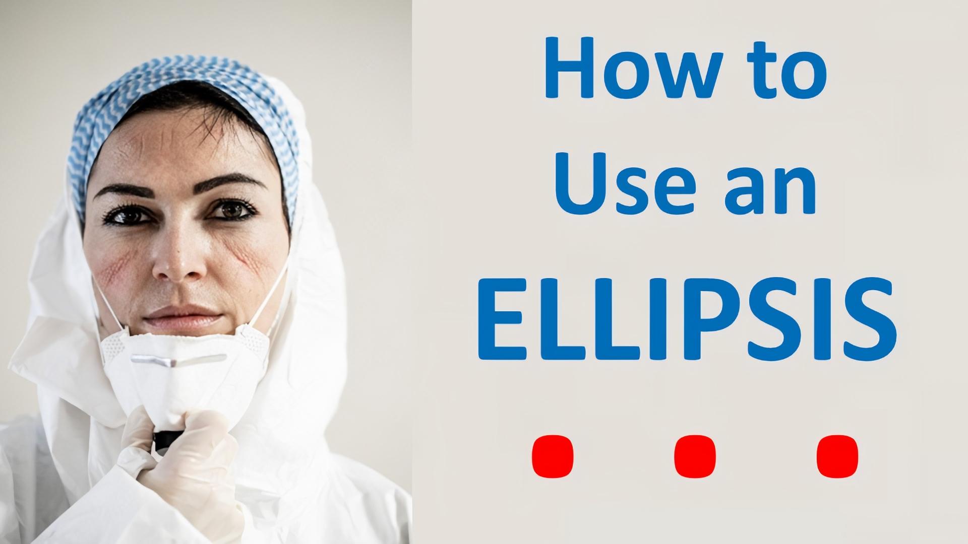 how to use an ellipsis