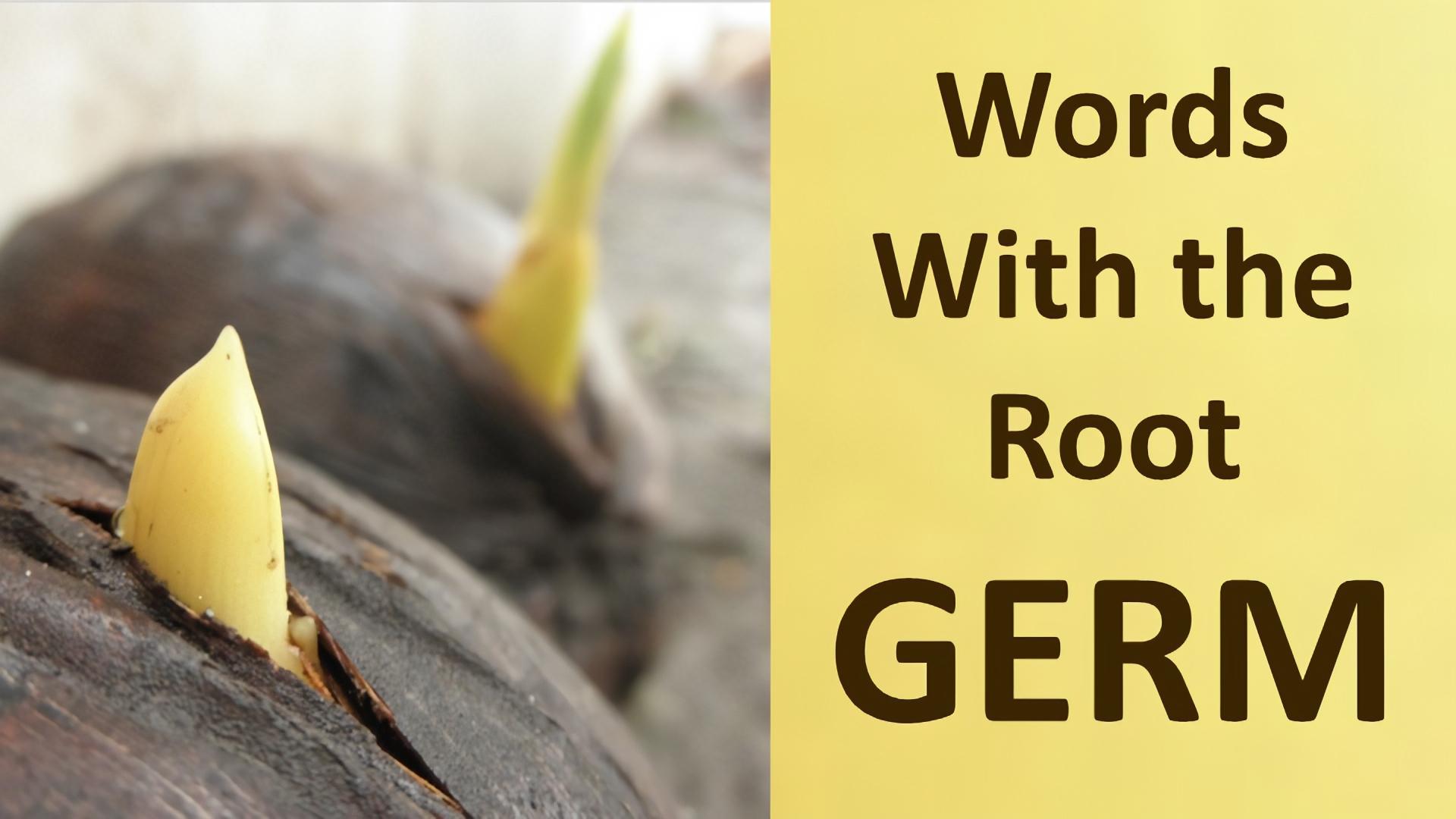 word-root-germ-illustrated-sentence-examples