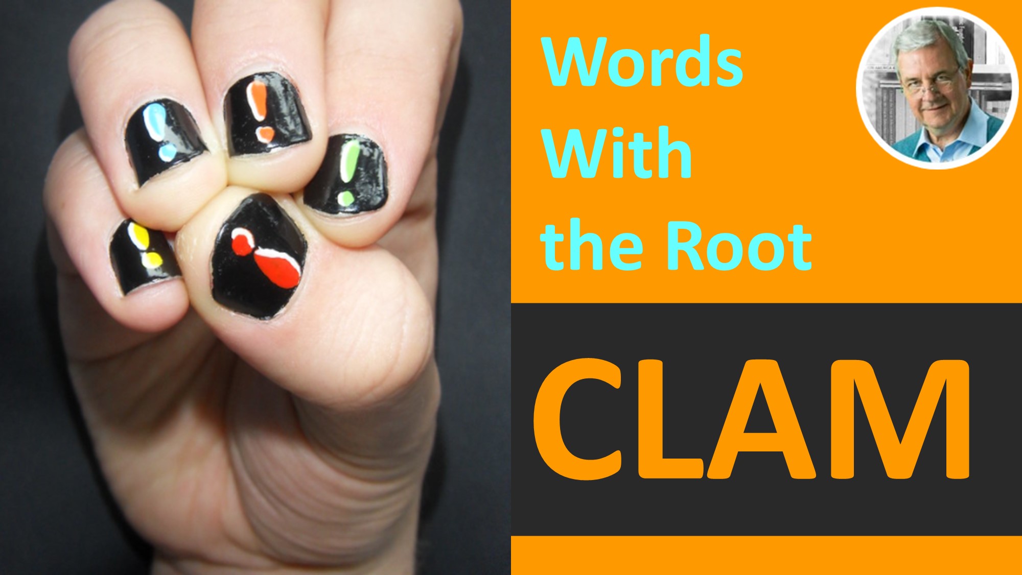 words with the root clam