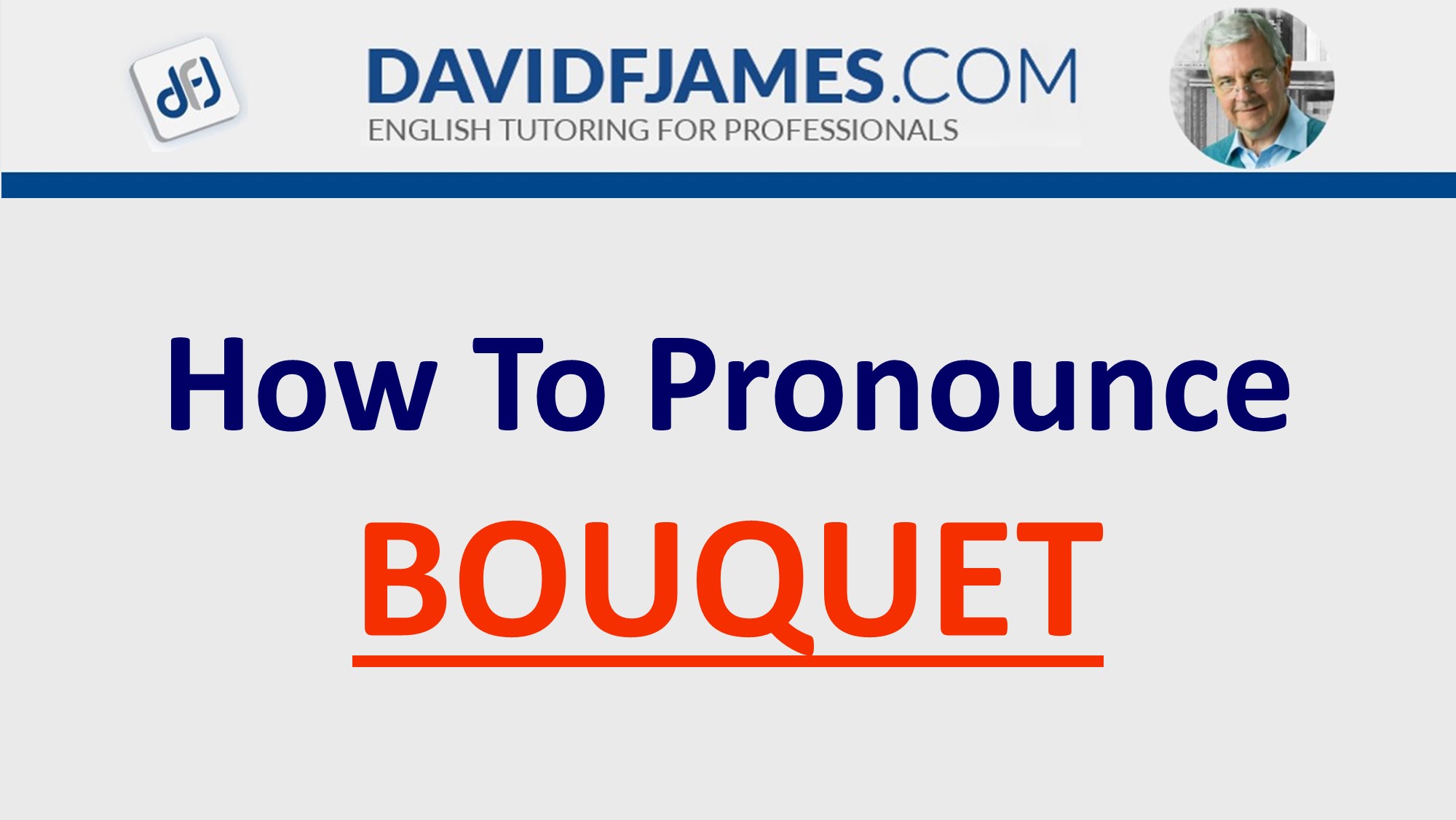 how to pronounce bouquet