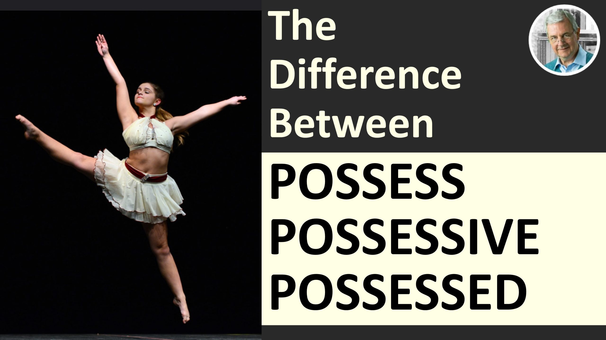 definition of possess, possessive, possessed