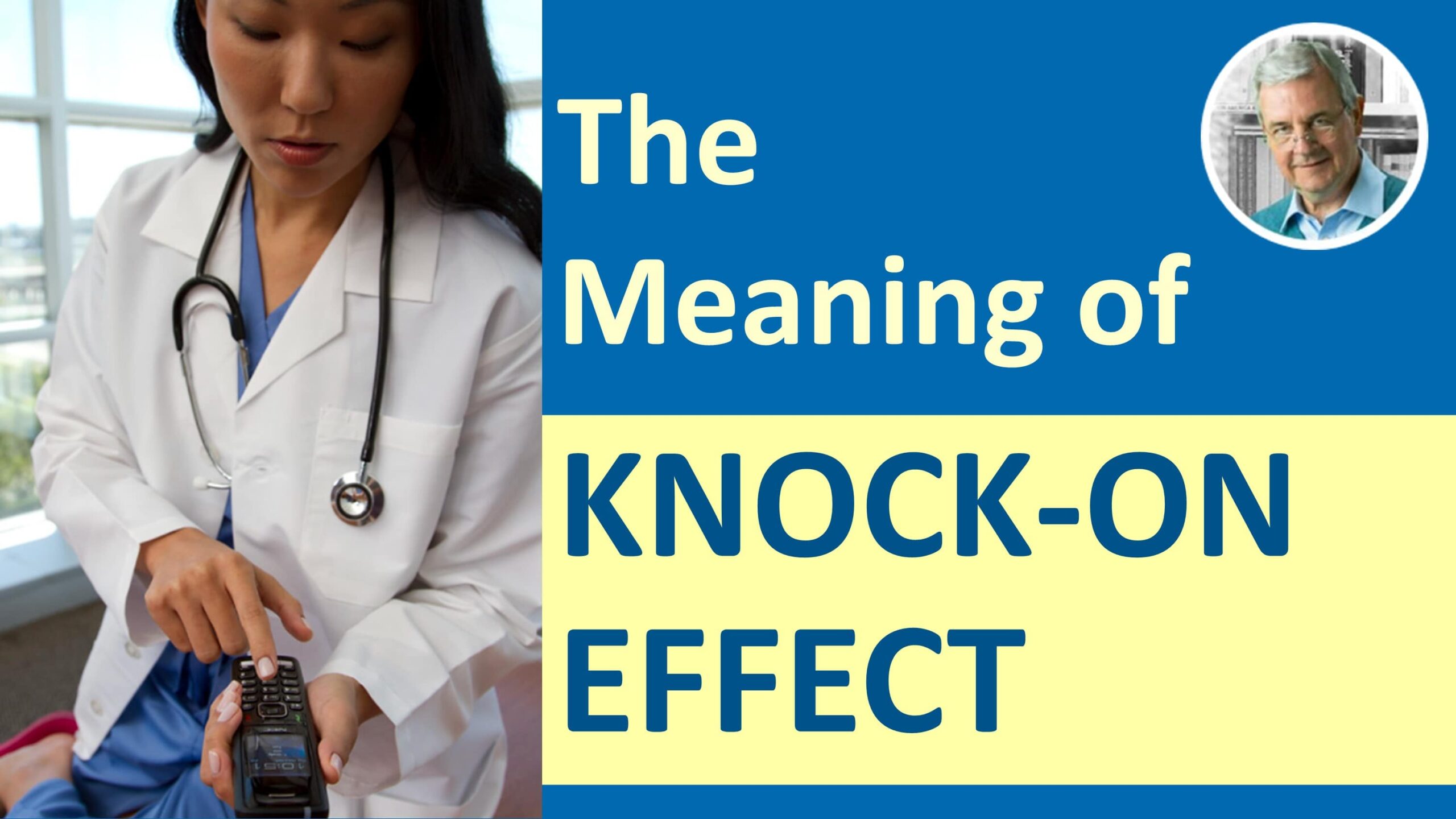 Knock On Effect Meaning In Hindi