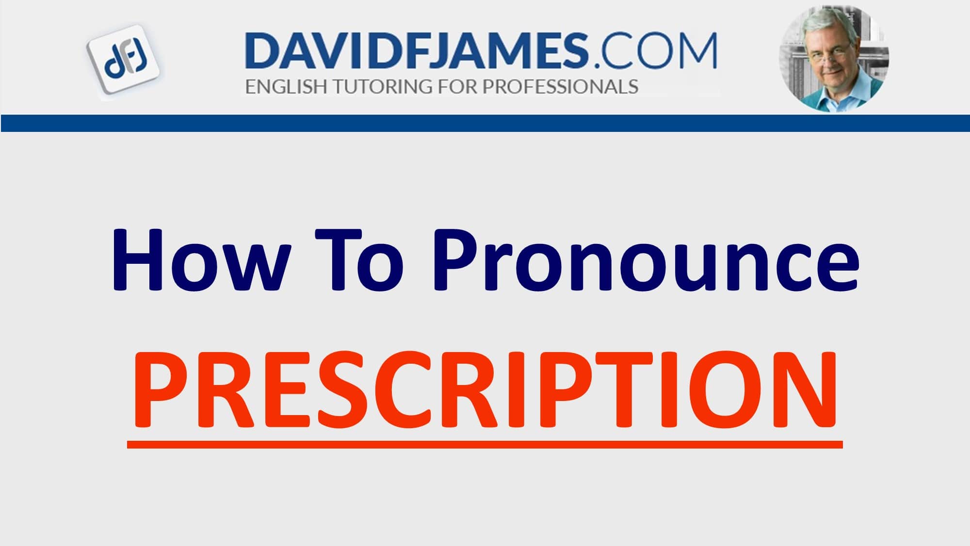 how to pronounce prescription - prescription in a sentence