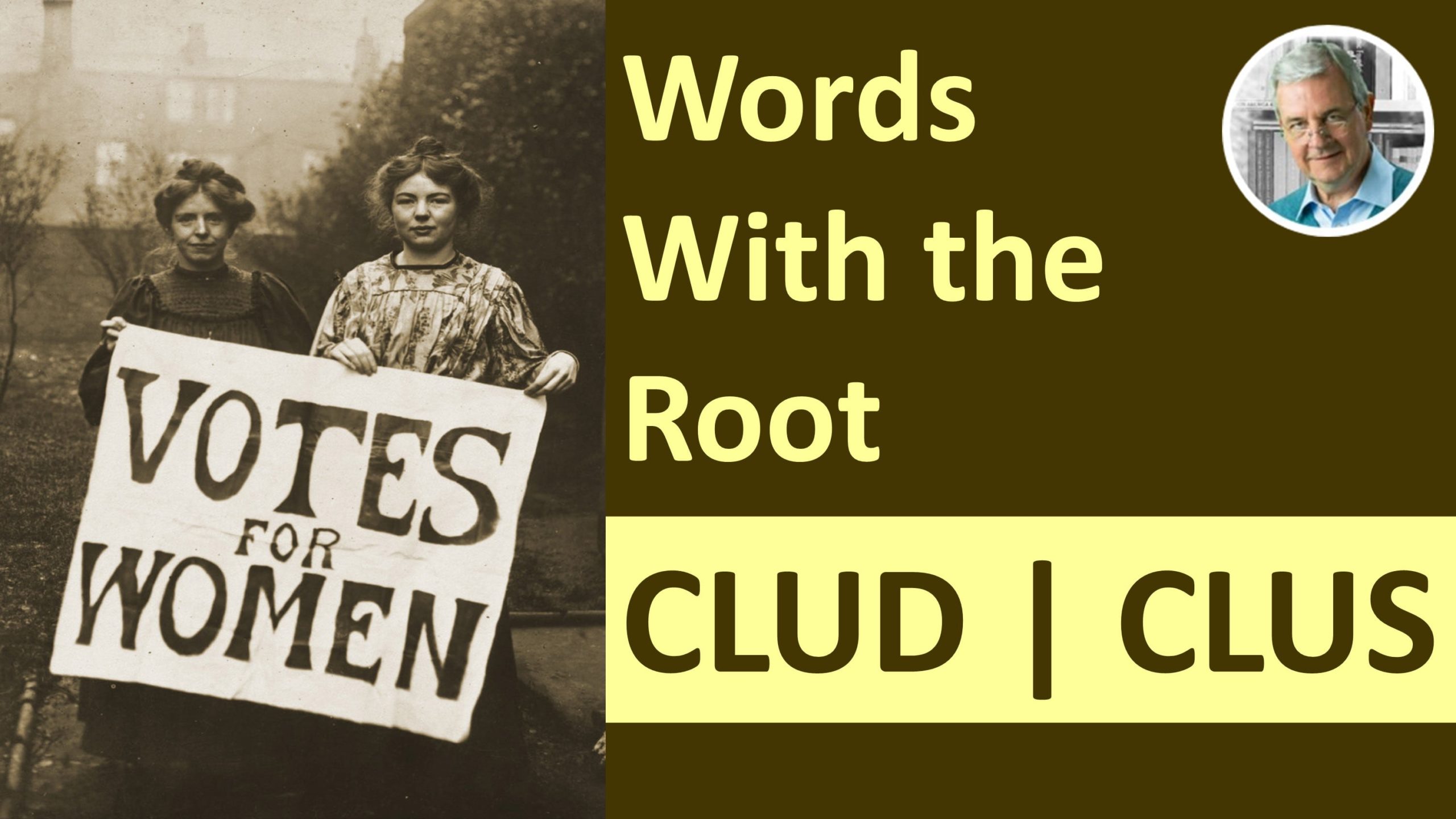 clus-clud-root-word-examples