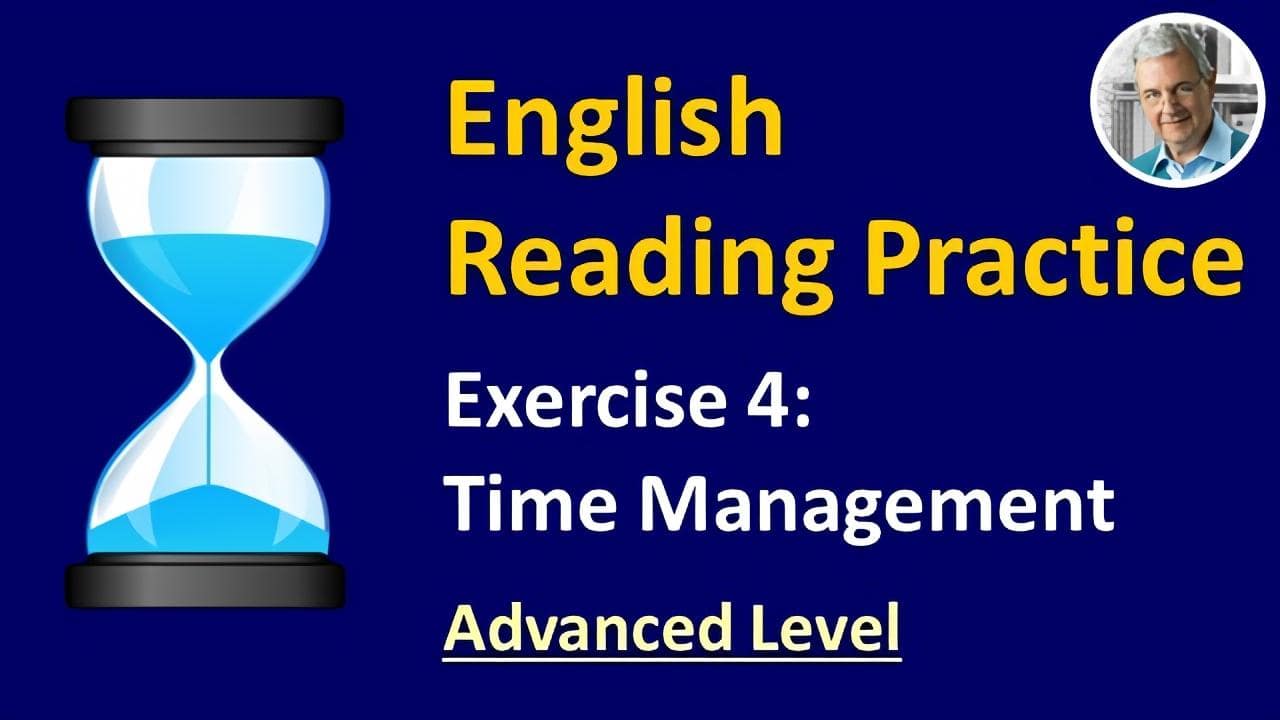 english reading exercise