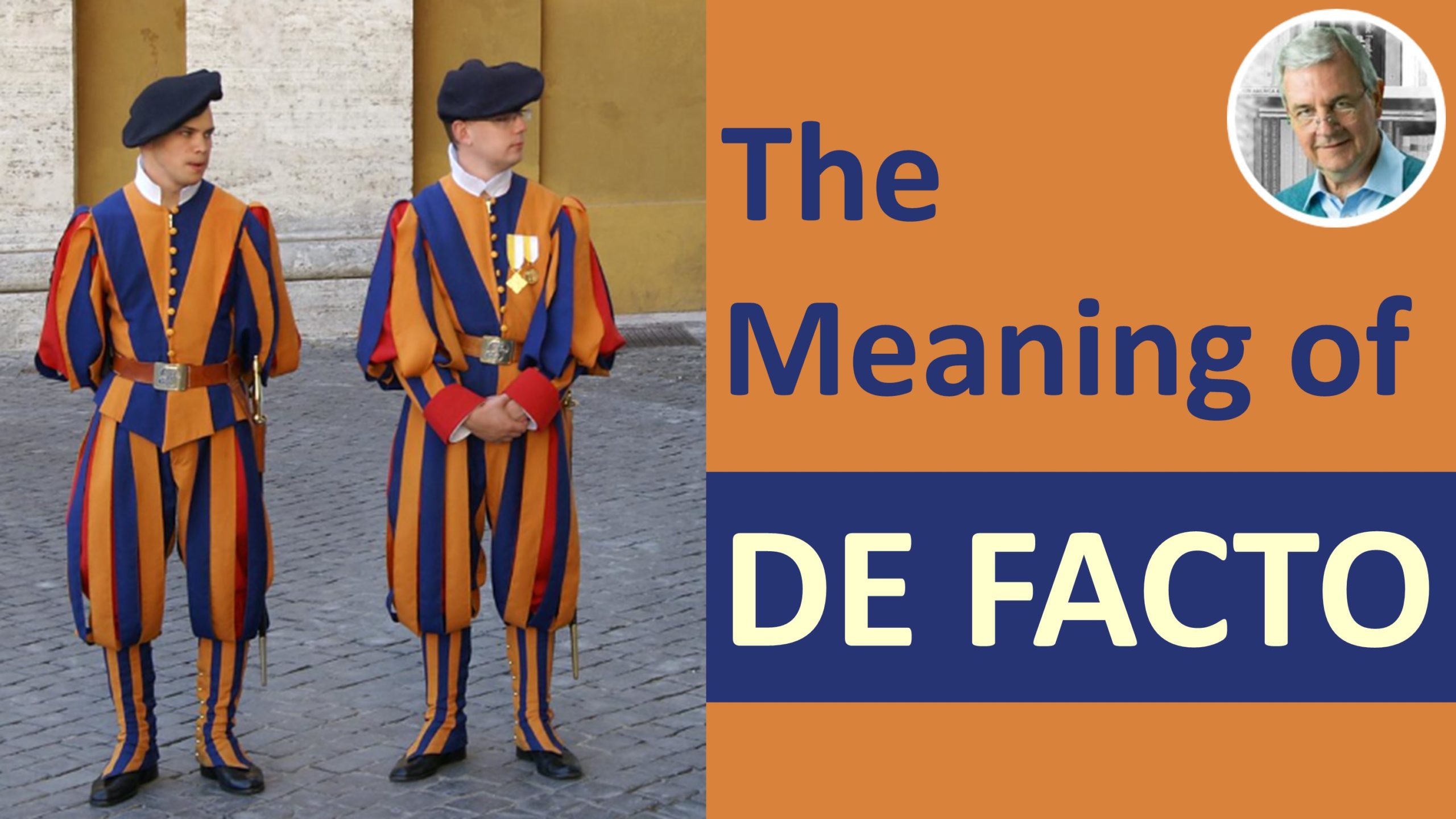 meaning of de facto - de facto in a sentence