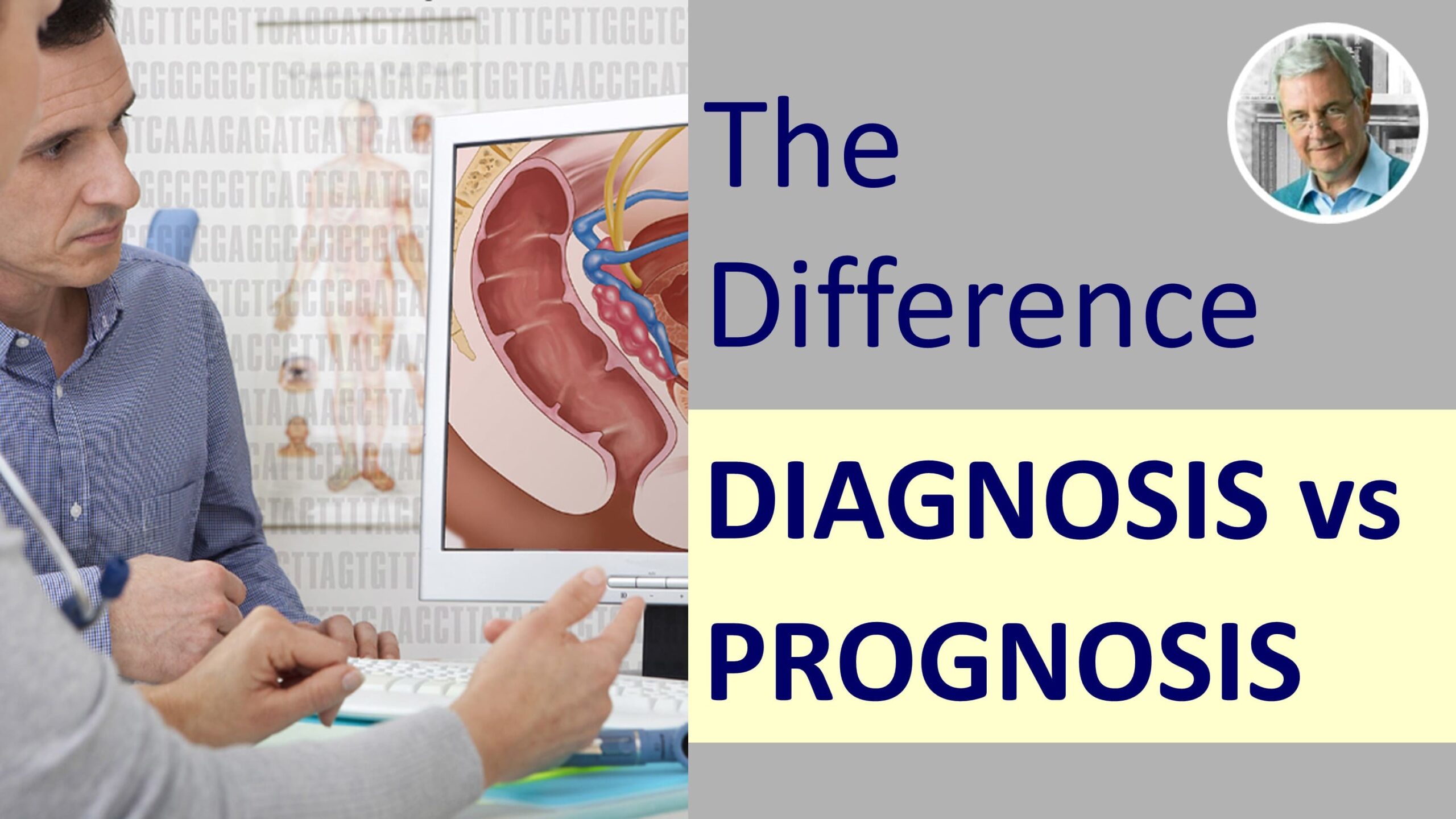 diagnosis prognosis - the difference
