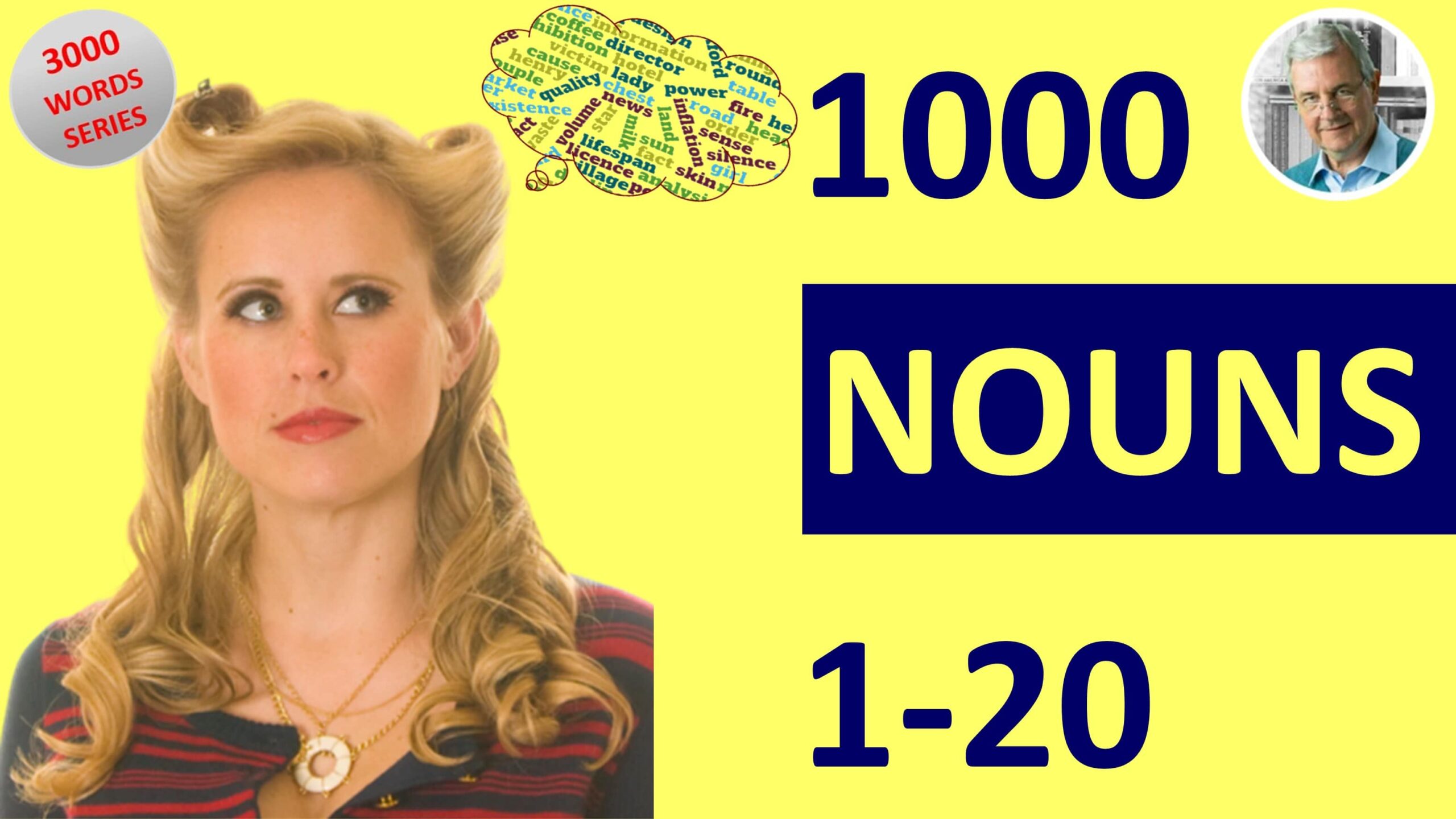 1000 english nouns 1-20