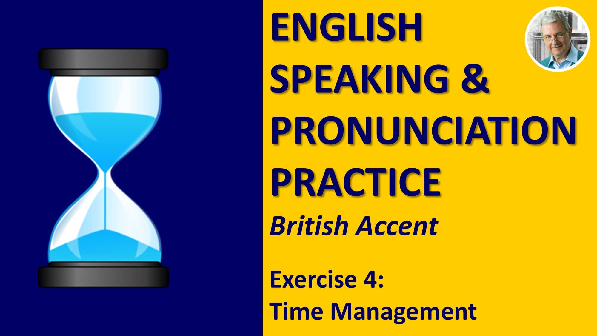 english speaking practice - english pronunciation practice exercise 4 - time management