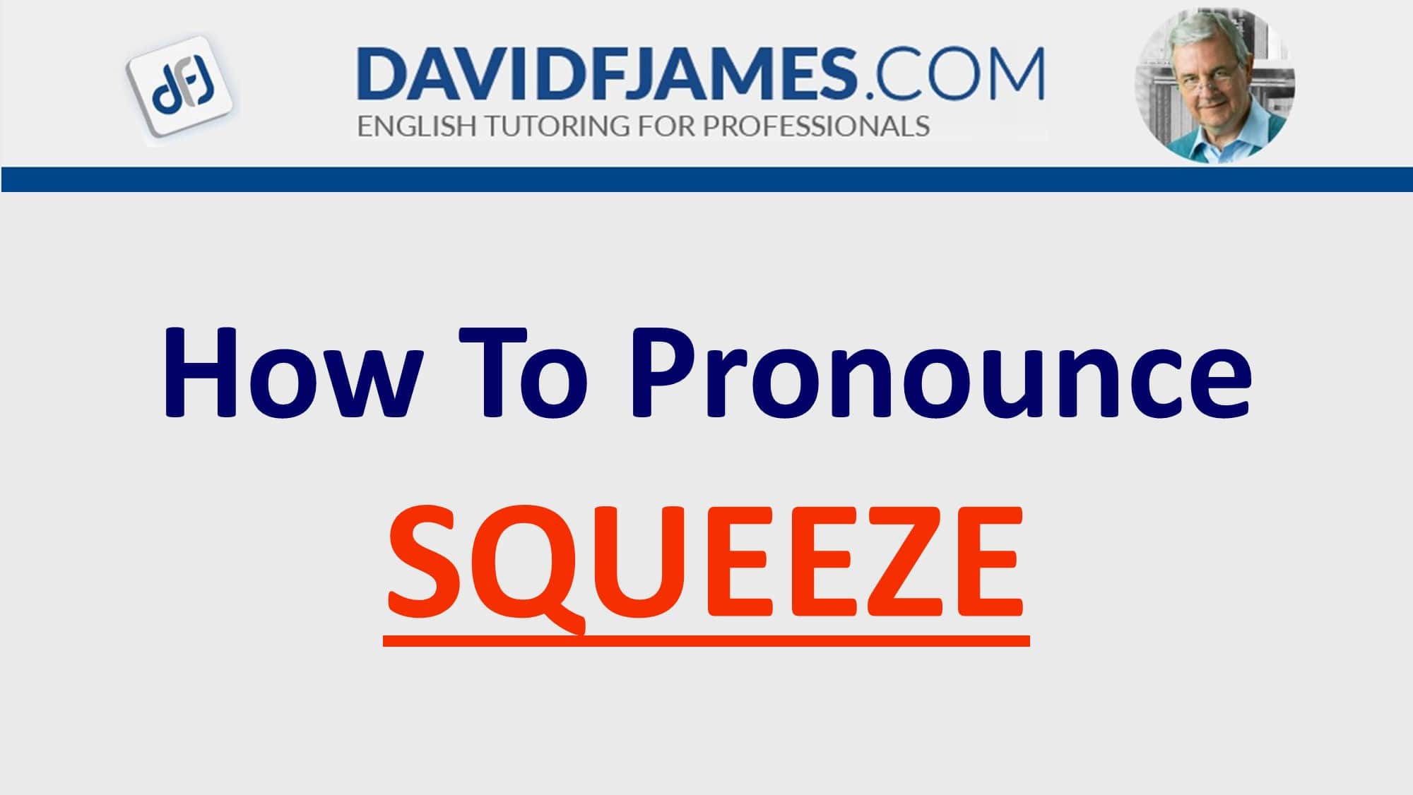 how to pronounce squeeze - squeeze in a sentence